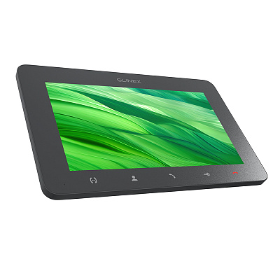 картинка Slinex SM-07MHD цвет графит 7" Компактный видеодомофон с функцией памяти от компании Intant